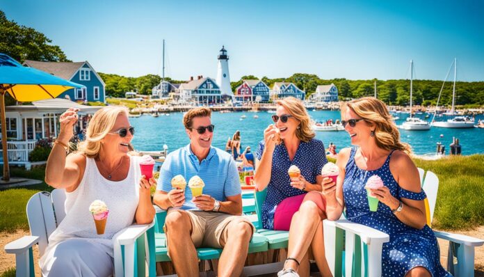 Where can I find the best ice cream in Martha's Vineyard?