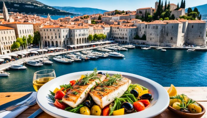 Where can you find traditional Dalmatian food in Split?