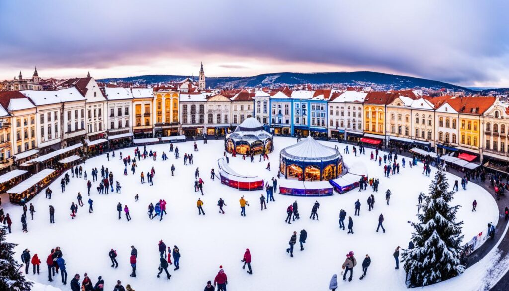Winter Wonderland in Cluj-Napoca