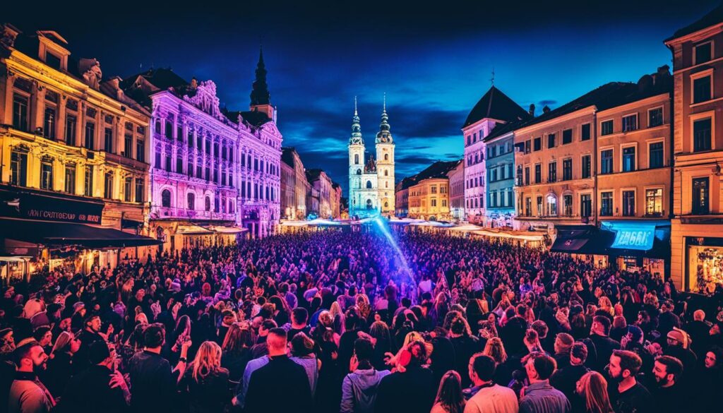 Zagreb nightlife scene