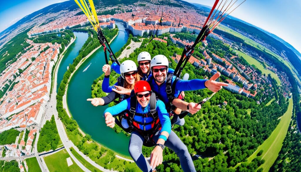 Zagreb paragliding