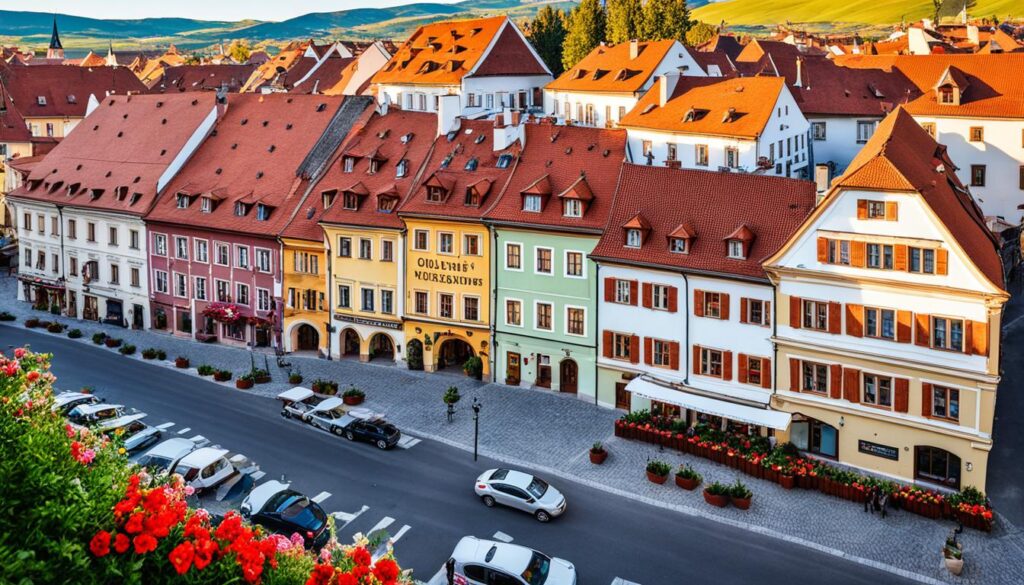 accommodation options in Old Town Sibiu
