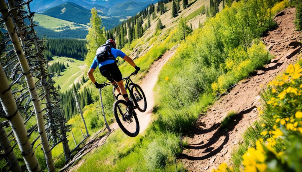 advanced Aspen bike trails