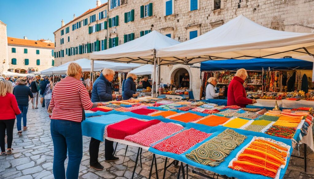 artisan market Dubrovnik