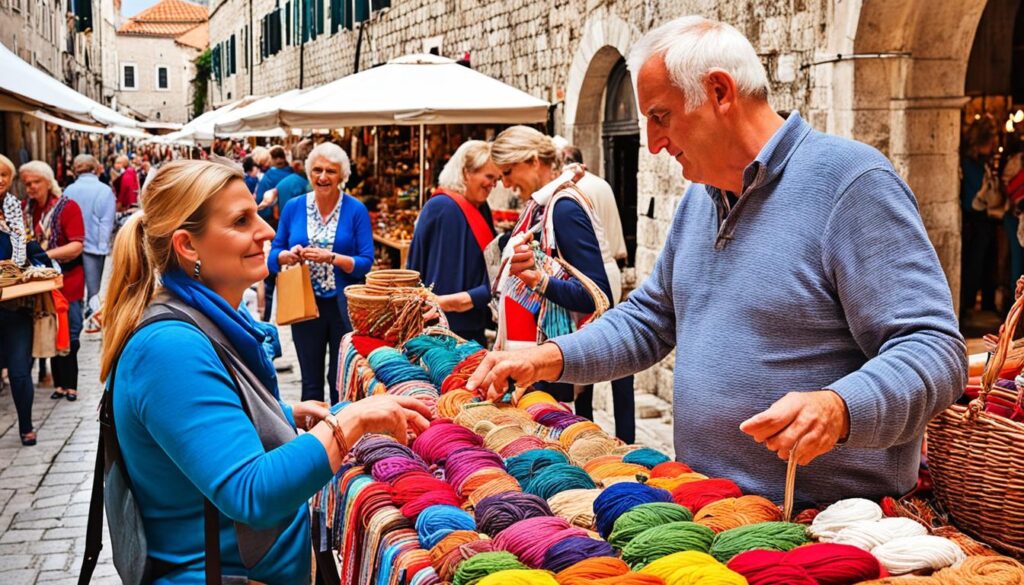 authentic shopping experience Dubrovnik