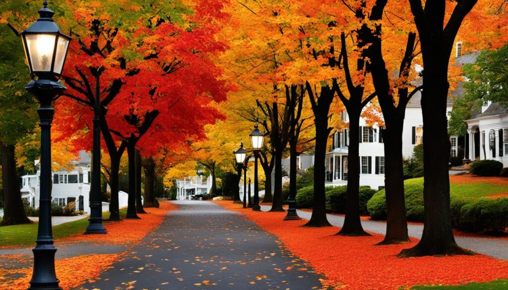 autumn colors in Salem