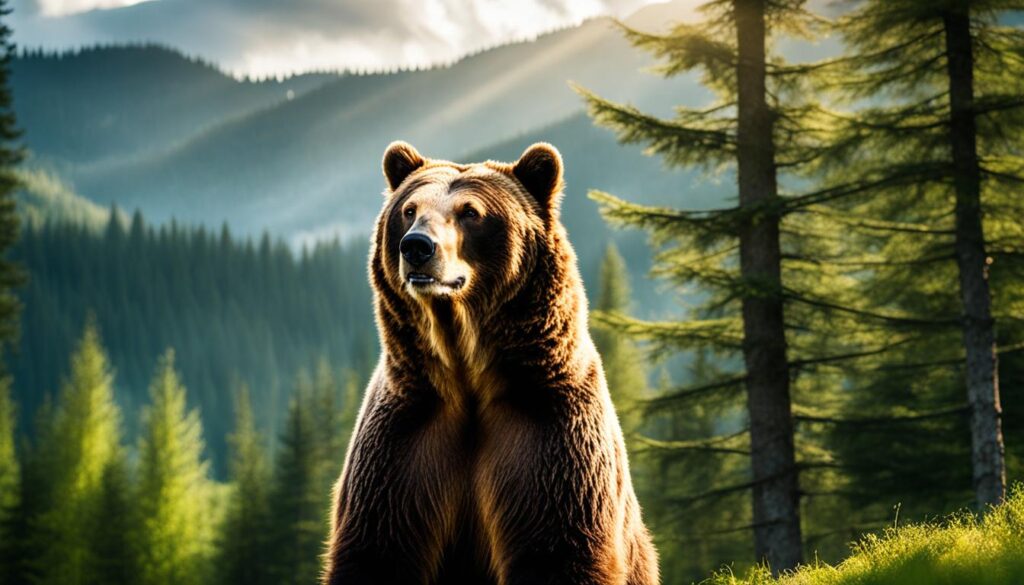 bear watching in Romania