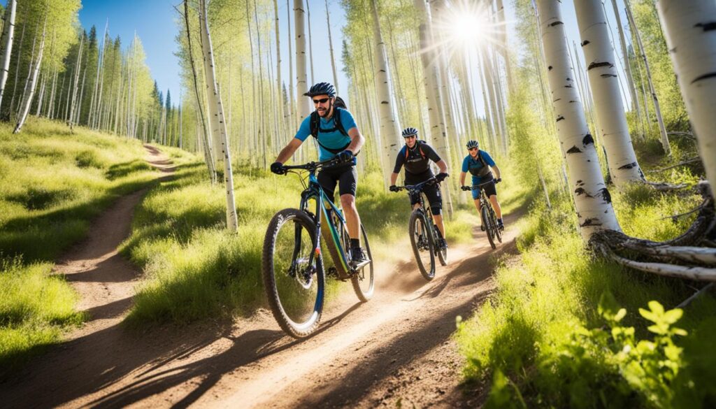 beginner-friendly Aspen mountain bike routes