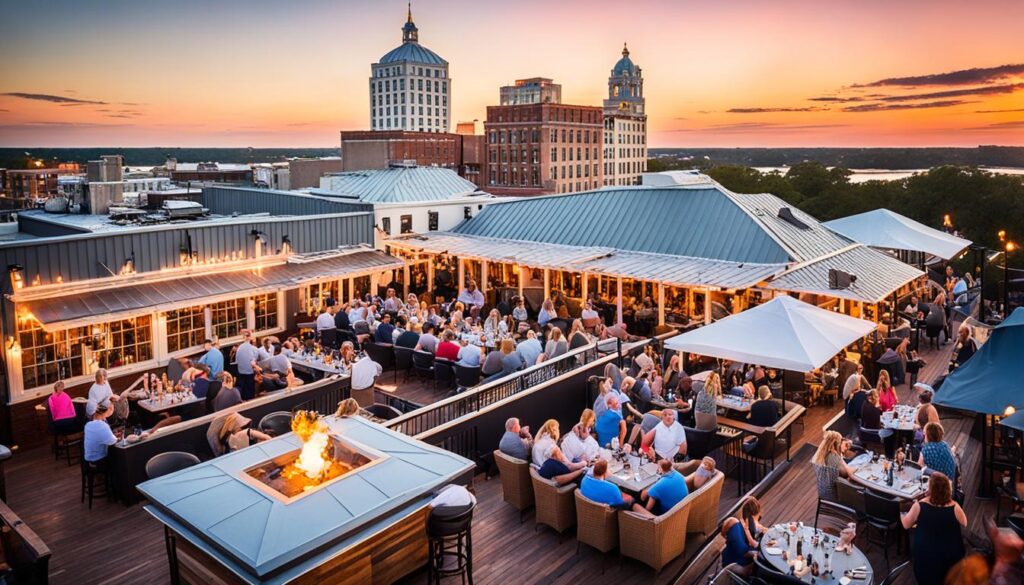 best rooftop bars in Savannah