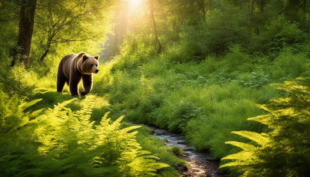 best spots for bear sightings near Brasov