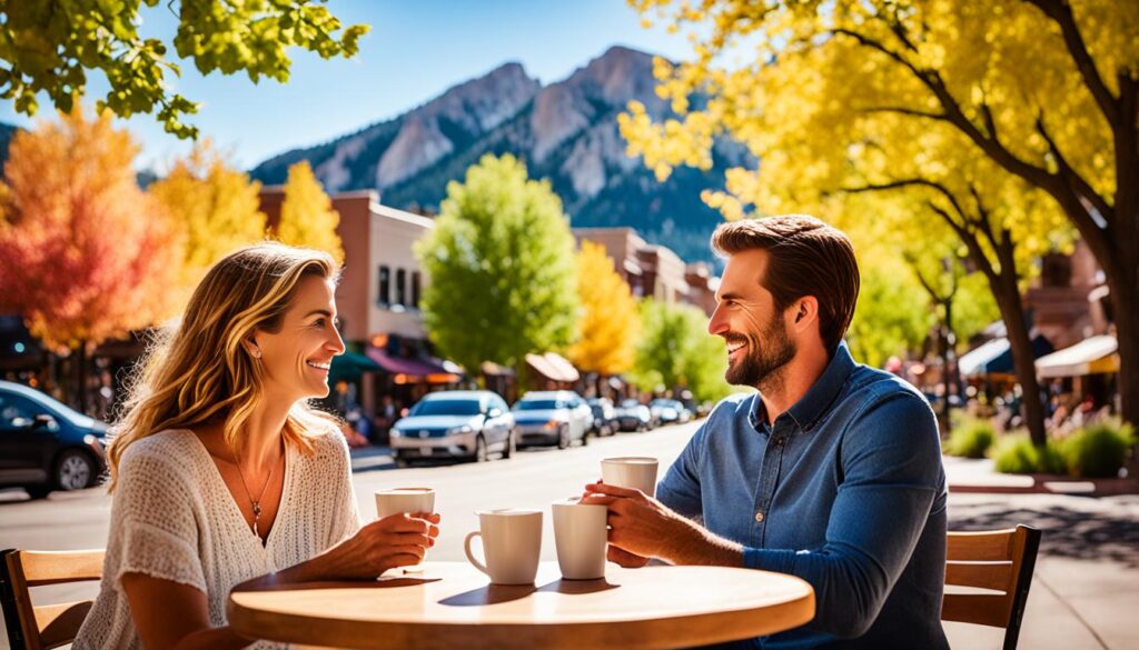 cafes with outdoor seating Boulder