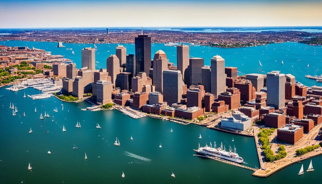 discover the history of Boston Harbor