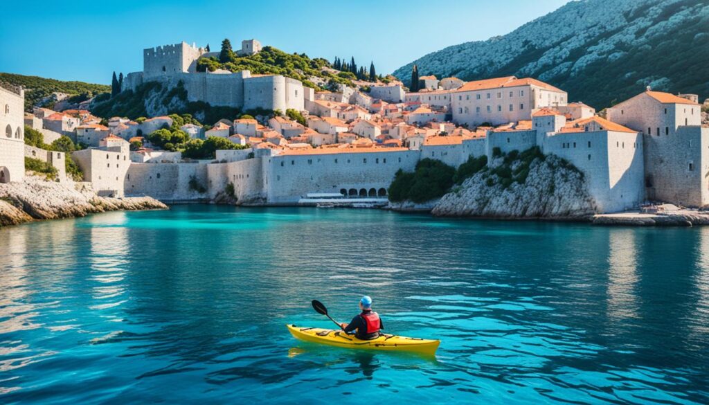 explore Dubrovnik by kayak