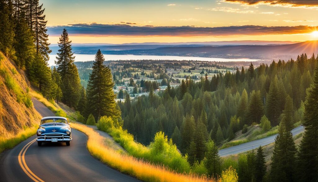 explore Spokane's beautiful drives