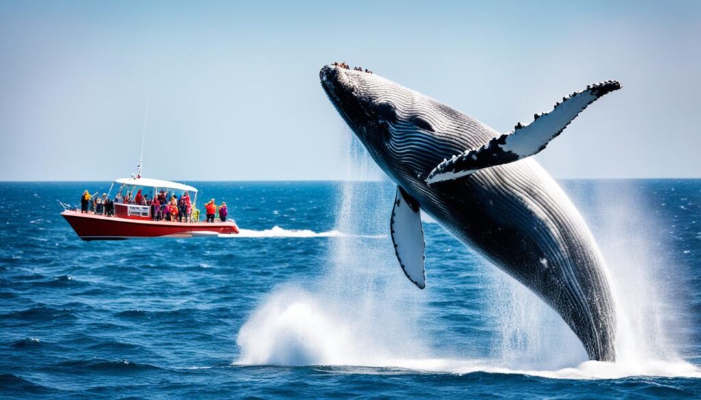 family-friendly whale watching Nantucket