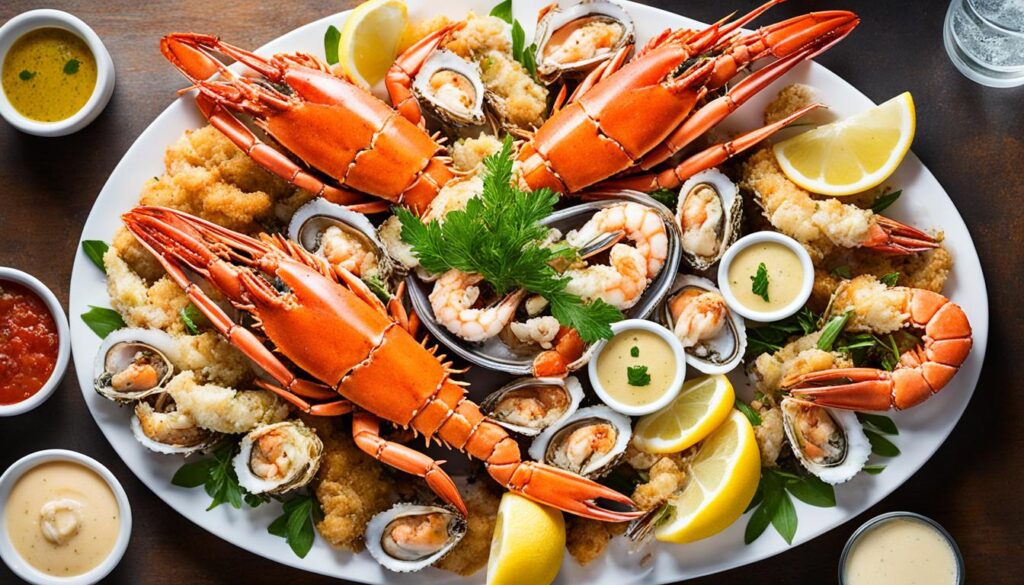 fresh seafood dishes