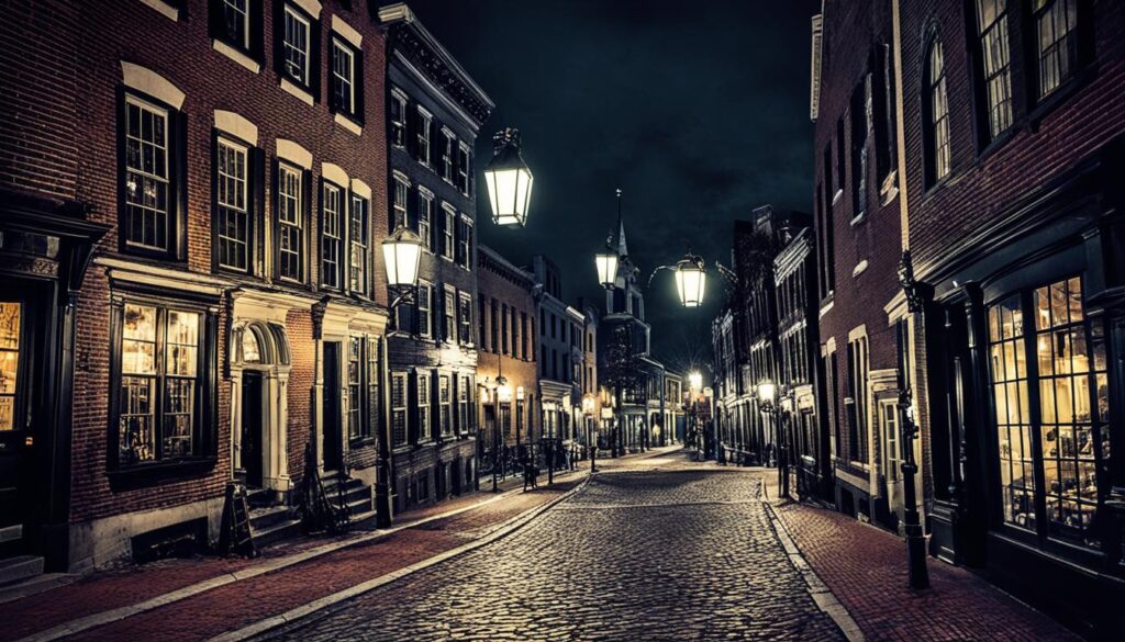 haunted pubs and ghost tours in Boston's historic streets