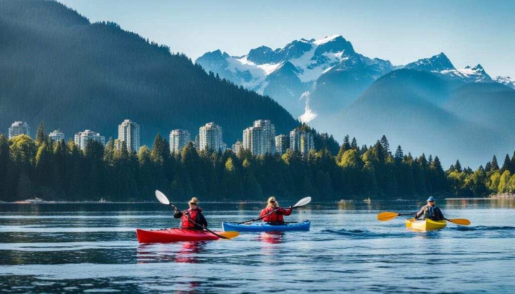 kayaking Vancouver