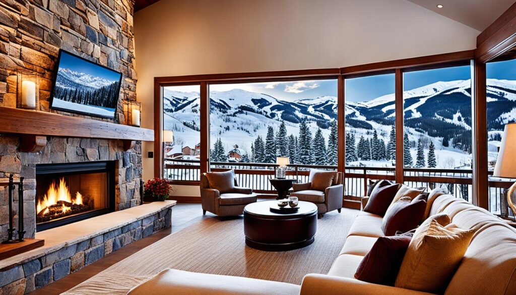luxury ski accommodations