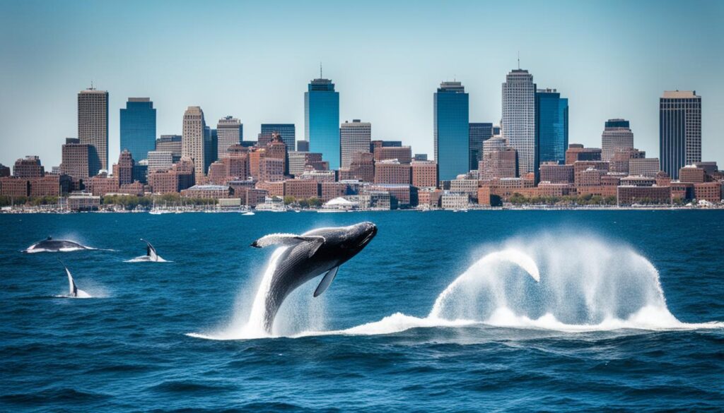 optimal months for whale watching in Boston