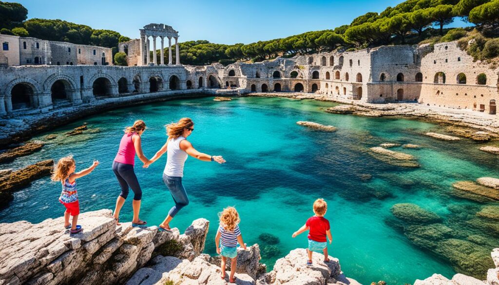 outdoor adventures for families in Pula