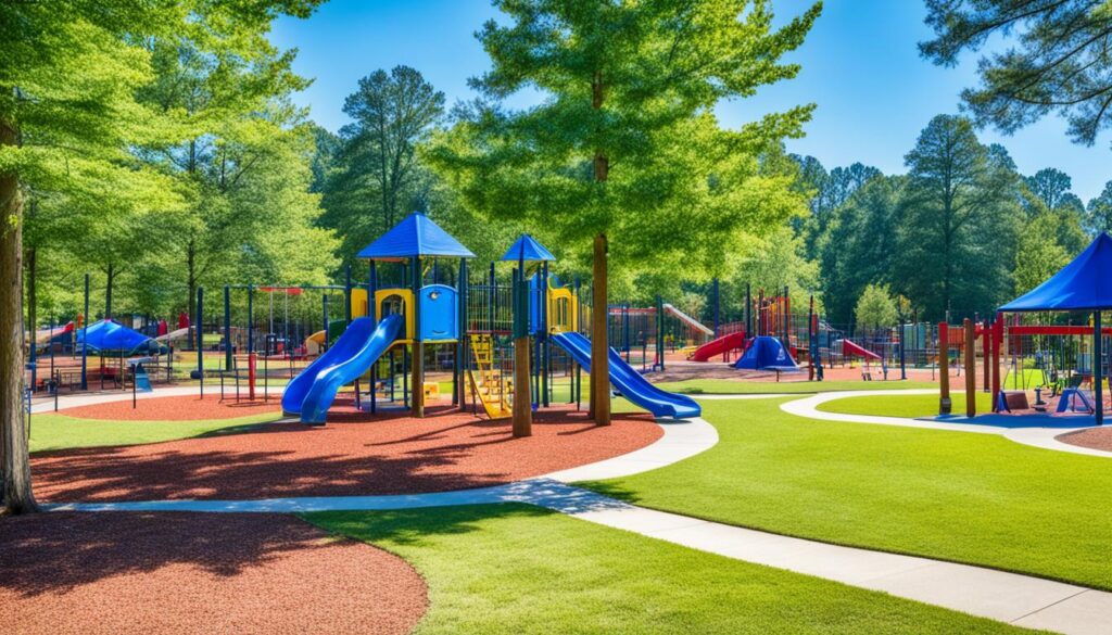 outdoor play areas Macon GA