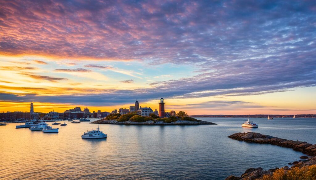 popular landmarks in Boston Harbor Islands
