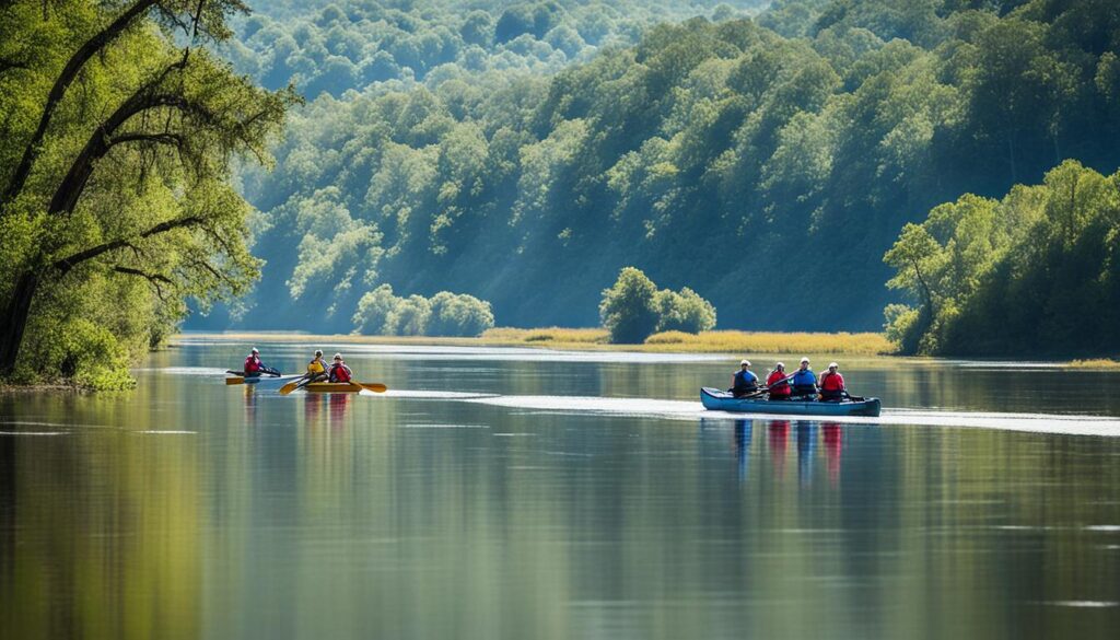 scenic kayaking near Augusta