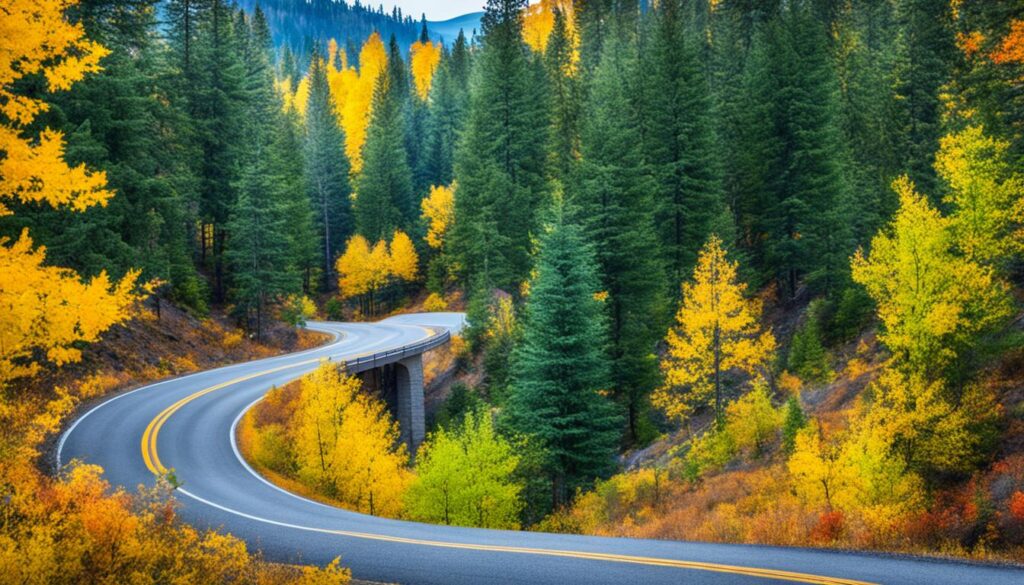 scenic road trips in Spokane
