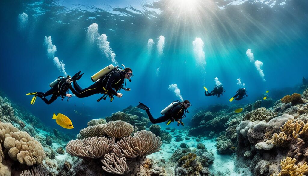 scuba diving adventure tours