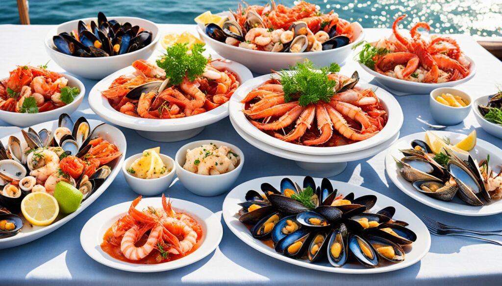 seafood dishes in rovinj