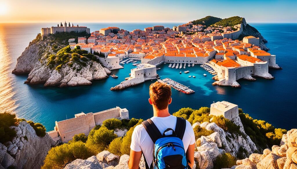 solo travel adventures in Dubrovnik
