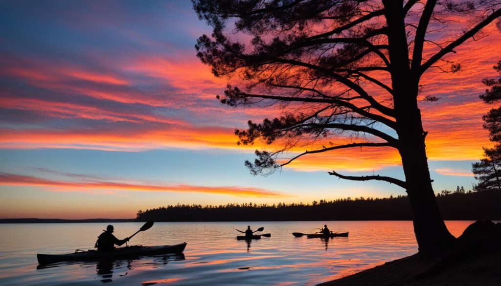 sunset paddling excursions Virginia Beach