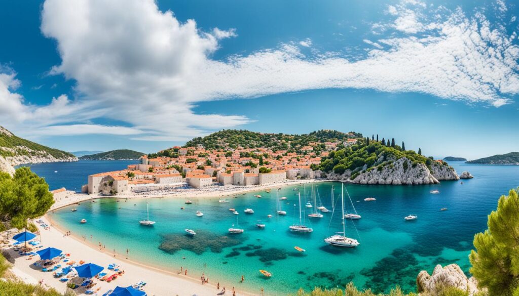 top beaches in Dubrovnik area