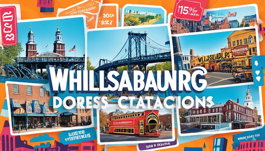top discounts for Williamsburg attractions