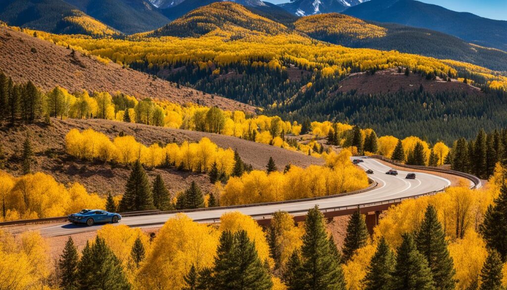 top drives for fall foliage in Colorado