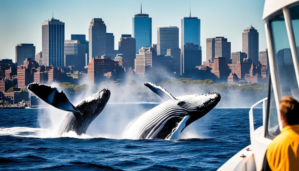 whale watching opportunities in Boston