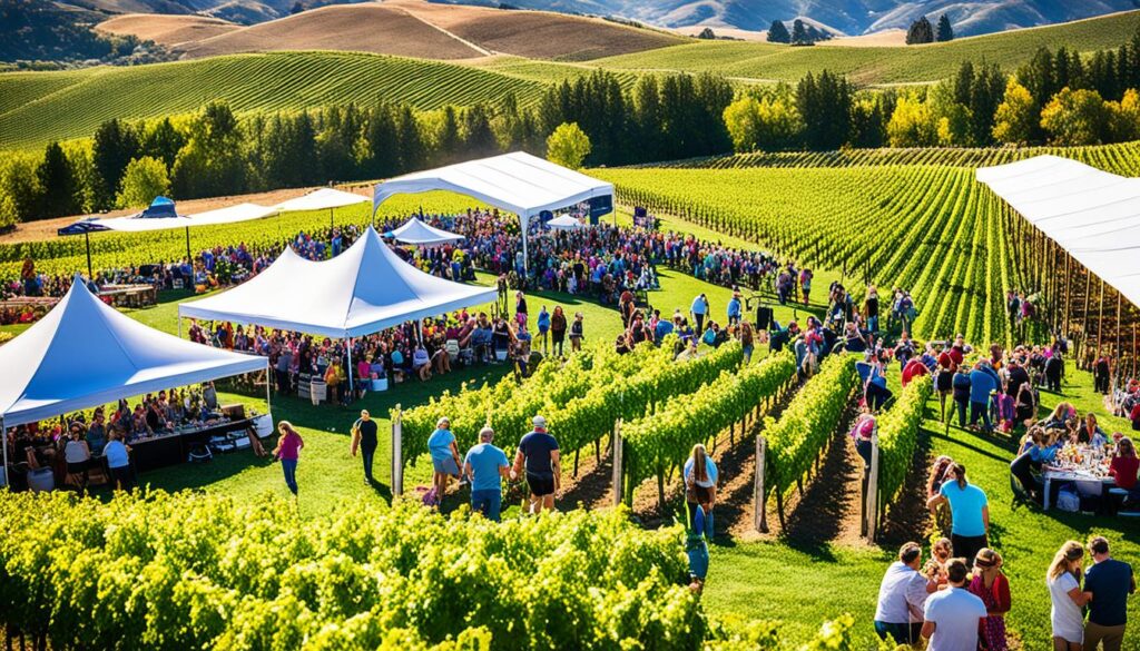 wine country events and festivals