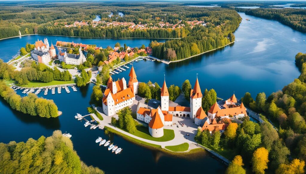 Affordable hotels near Trakai Castle