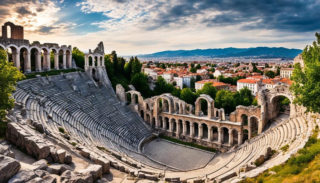 Ancient Ruins in Plovdiv