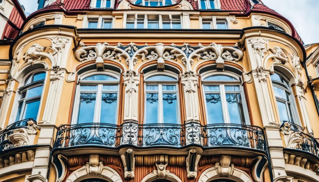 Art Nou veau architecture Riga