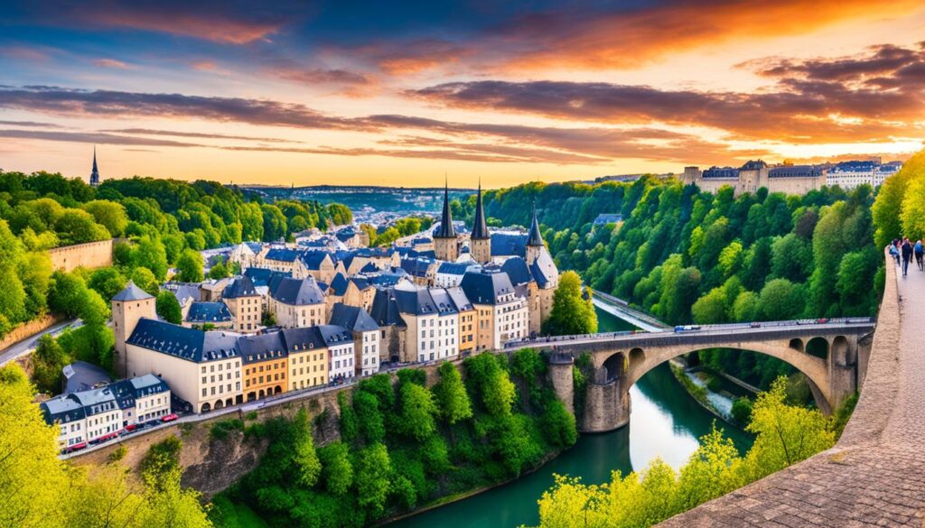 Best lookout points in Luxembourg City
