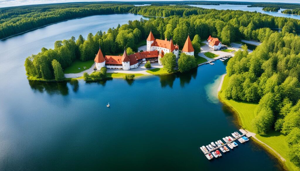Best places to swim in Trakai