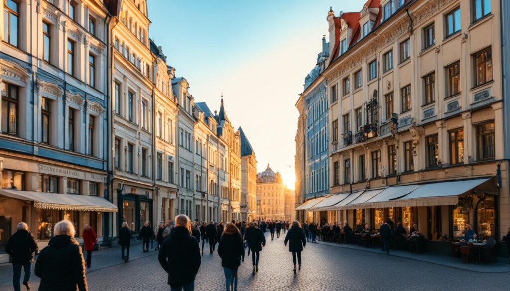 Best time to visit Riga Art Nouveau district