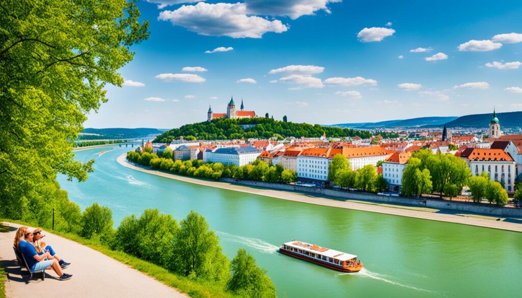Best travel route Vienna to Bratislava