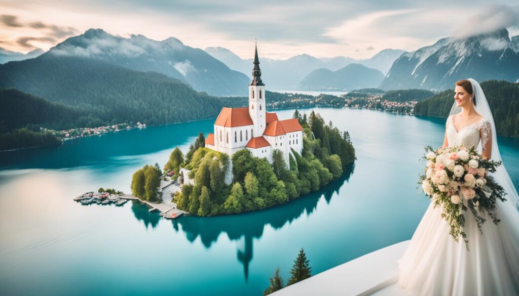 Bled Island Church Wedding Package Rates