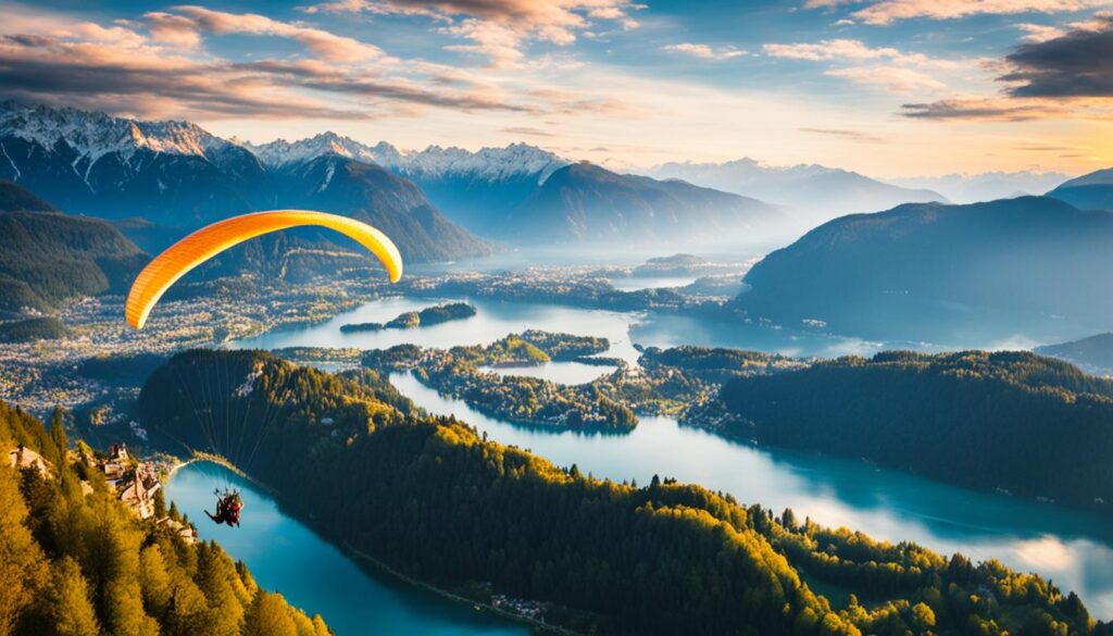 Bled paragliding