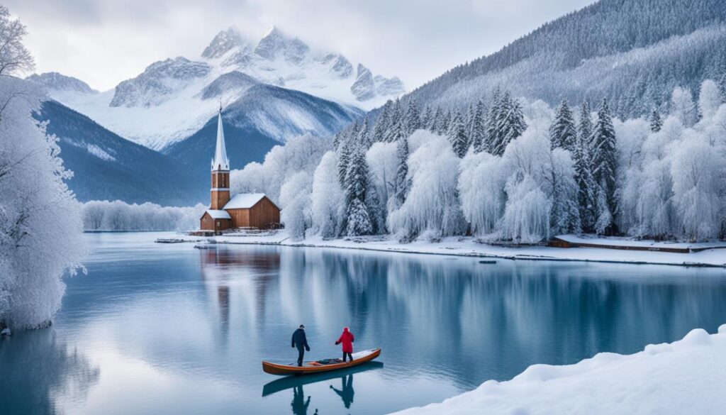 Bled winter tourism
