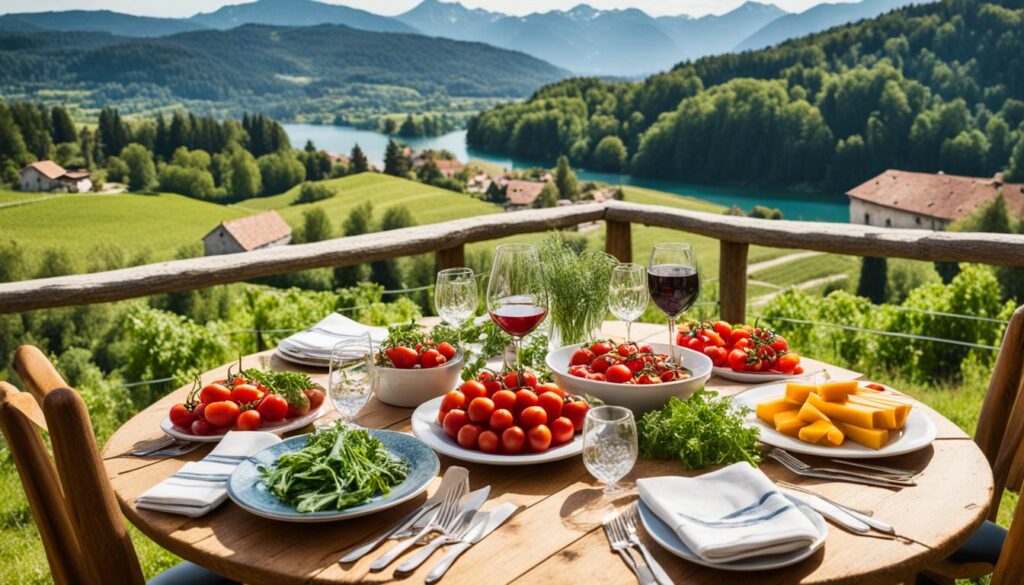 Bled's farm-to-table experience