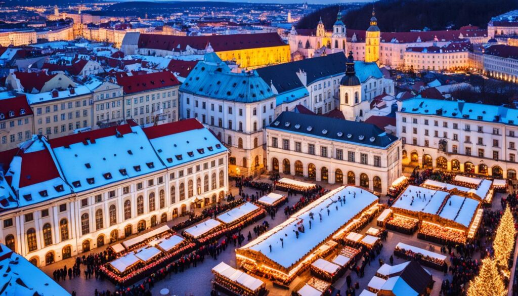 Bratislava Christmas market location